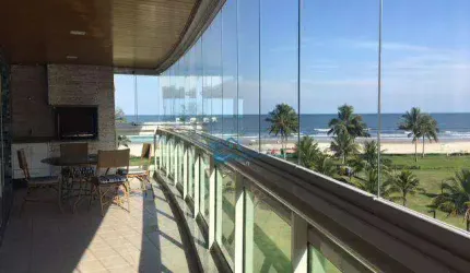 Apartamento com 4 dormitórios para alugar, 197 m² por R$ 30.000,00/mês - Riviera - Módulo 7 - Bertioga/SP