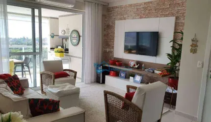 Apartamento com 3 dormitórios para alugar, 132 m² por R$ 2.500,00/dia - Riviera - Bertioga/SP
