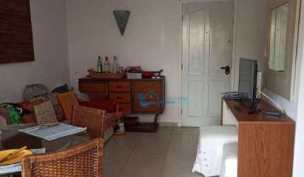 Apartamento com 2 dormitórios para alugar, 70 m² por R$ 1.300,00/dia - Riviera Módulo 6 - Bertioga/SP