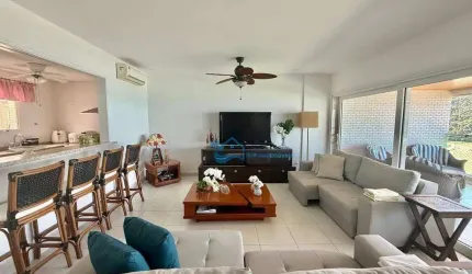 Apartamento com 3 dormitórios para alugar, 147 m² por R$ 28.000,00/mês - Riviera - Módulo 8 - Bertioga/SP