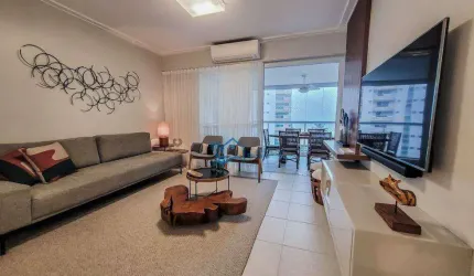 Apartamento com 3 dormitórios para alugar, 132 m² por R$ 4.000,00/dia - Riviera - Módulo 8 - Bertioga/SP