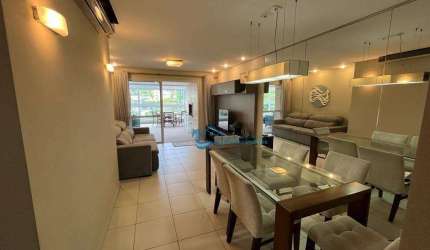Apartamento com 3 dormitórios à venda, 121 m² por R$ 2.560.000,00 - Riviera de São Lourenço - Bertioga/SP