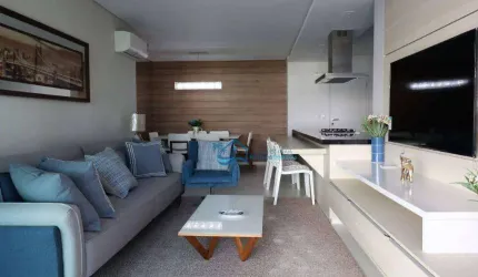 Apartamento com 3 dormitórios à venda, 126 m² por R$ 3.000.000 - Riviera - Módulo 8 - Bertioga/SP