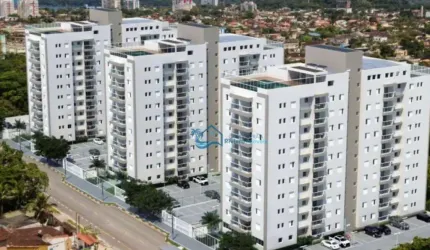 Apartamento com 2 dormitórios à venda, 63 m² por R$ 474.624,15 - Centro - Bertioga/SP