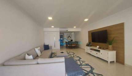 Apartamento com 4 dormitórios para alugar, 264 m² por R$ 3.800,00/dia - Riviera Módulo 7 - Bertioga/SP