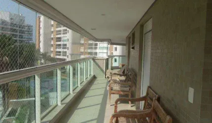 Apartamento com 4 dormitórios para alugar, 190 m² por R$ 5.000,00/dia - Riviera Módulo 07 - Bertioga/SP