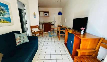 Flat com 1 dormitório, 38 m² - venda por R$ 1.200.000,00 ou aluguel por R$ 3.900,00/dia - Riviera Módulo 6 - Bertioga/SP