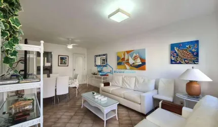 Apartamento com 4 dormitórios para alugar, 124 m² por R$ 2.200,00/dia - Riviera Módulo 3 - Bertioga/SP