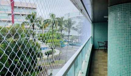 Apartamento com 4 dormitórios para alugar, 149 m² por R$ 12.000,00/mês - Riviera Módulo 3 - Bertioga/SP