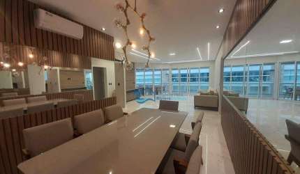 Apartamento com 3 dormitórios à venda, 152 m² por R$ 4.500.000,00 - Riviera Módulo 7 - Bertioga/SP