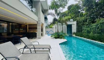Casa com 5 dormitórios à venda, 370 m² por R$ 8.600.000,00 - Riviera Módulo 16 - Bertioga/SP