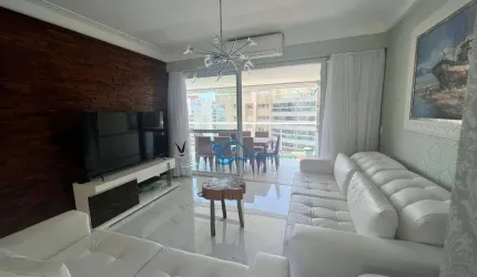 Apartamento com 3 dormitórios para alugar, 138 m² por R$ 16.000,00/mês - Riviera - Módulo 8 - Bertioga/SP