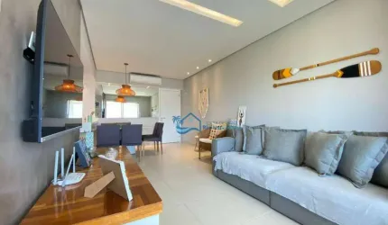 Apartamento com 2 dormitórios para alugar, 69 m² por R$ 890,00/dia - Jardim  São Lourenço - Bertioga/SP