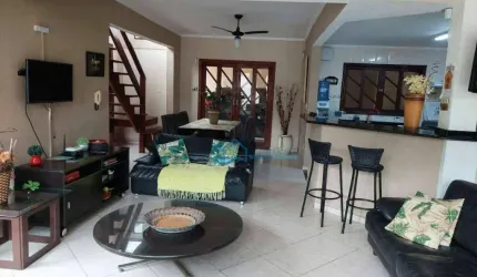 Casa com 4 dormitórios para alugar, 310 m² por R$ 8.000,00/dia - Jardim  São Lourenço - Bertioga/SP