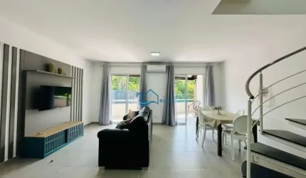 Apartamento Duplex com 2 dormitórios, 91 m² - venda por R$ 1.080.000,00 ou aluguel por R$ 5.600,00/mês - Jardim  São Lourenço - Bertioga/SP
