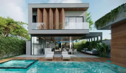 Casa com 5 dormitórios à venda, 420 m² por R$ 15.800.000,00 - Riviera Módulo 05 - Bertioga/SP