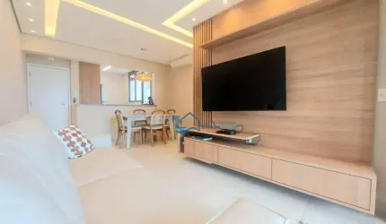 Apartamento com 2 dormitórios à venda, 76 m² por R$ 1.350.000,00 - Centro - Bertioga/SP
