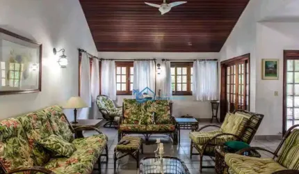 Casa com 4 dormitórios para alugar, 911 m² por R$ 11.000,00/mês - Riviera Módulo 19 - Bertioga/SP