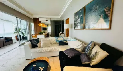 Apartamento com 3 dormitórios para alugar, 161 m² por R$ 17.000/mês - Riviera Módulo 07 - Bertioga/SP