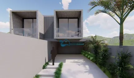 Sobrado com 5 dormitórios à venda, 197 m² por R$ 2.100.000,00 - Boracéia - Bertioga/SP