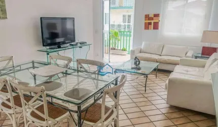 Apartamento com 3 dormitórios para alugar, 60 m² por R$ 1.000,00/dia - Riviera Módulo 03 - Bertioga/SP