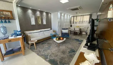 Apartamento com 3 dormitórios para alugar, 138 m² por R$ 2.400,00/dia - Riviera Módulo 08 - Bertioga/SP