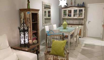 Apartamento com 3 dormitórios para alugar, 110 m² por R$ 2.800,00/dia - Riviera - Módulo 7 - Bertioga/SP