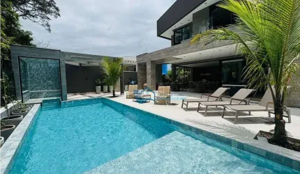 Casa com 6 dormitórios à venda por R$ 13.400.000,00 - Riviera Módulo 15 - Bertioga/SP