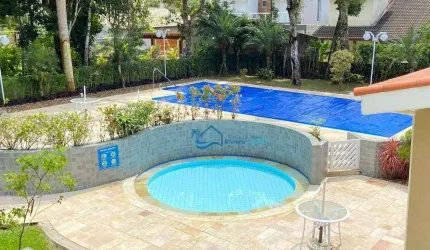 Village com 3 dormitórios para alugar, 121 m² por R$ 8.500,00/mês - Riviera Módulo 21 - Bertioga/SP