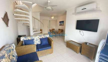 Cobertura com 4 dormitórios, 271 m² - venda por R$ 2.600.000,00 ou aluguel por R$ 20.325,00/mês - Riviera Módulo 4 - Bertioga/SP