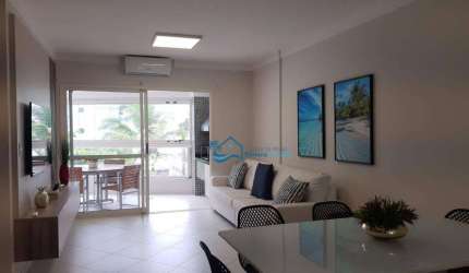 Apartamento com 3 dormitórios, 135 m² - venda por R$ 4.400.000,00 ou aluguel por R$ 63.761,76/mês - Riviera Módulo 7 - Bertioga/SP