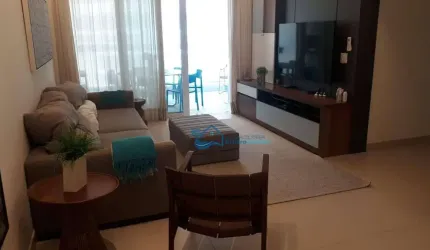 Apartamento com 3 dormitórios para alugar, 113 m² por R$ 3.200,00/dia - Riviera - Módulo 7 - Bertioga/SP