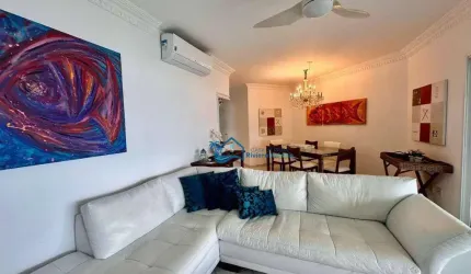 Apartamento Duplex com 3 dormitórios para alugar, 120 m² por R$ 15.000,00/mês - Riviera Módulo 2 - Bertioga/SP