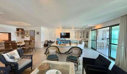 Apartamento com 4 dormitórios à venda, 244 m² por R$ 9.500.000,00 - Riviera Módulo 6 - Bertioga/SP