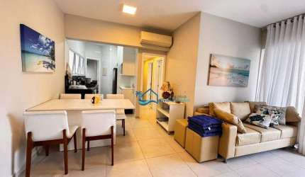 Apartamento com 3 dormitórios para alugar, 83 m² por R$ 12.000,00/mês - Riviera - Módulo 7 - Bertioga/SP