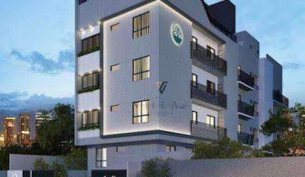 Belíssimo Apartamento Duplex com 3 dormitórios, 1 Sala e Área de Lazer Incrível à venda, 127 m² por R$ 670.000 - Bancários - João Pessoa/PB