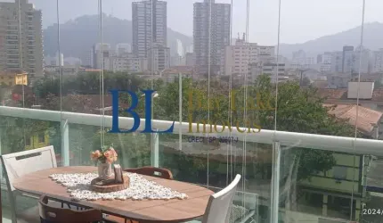 Apartamento À Venda Com 74M² - Varanda Gourmet Em Santos!!Privilège Gonzaga
