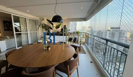 Vende Apartamento Com 124M² - Andar Alto!!Giardino Tatuapé!!