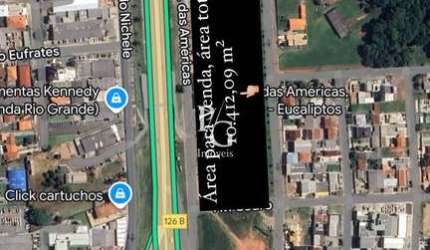Área Residencial/Comercial com 10.412m próximo ao Terminal da Fazenda Rio Grande