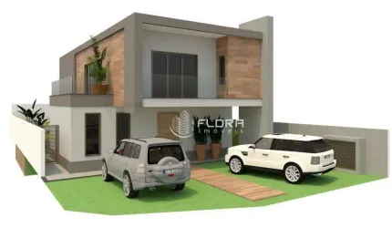 Casa com 4 dormitórios à venda, 280 m² por R$ 3.000.000,00 - São José de Imbassai - Maricá/RJ
