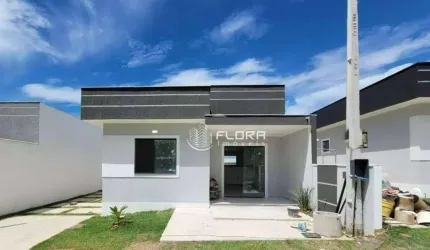 Casa com 2 dormitórios à venda, 66 m² por R$ 370.000,00 - Pindobas - Maricá/RJ