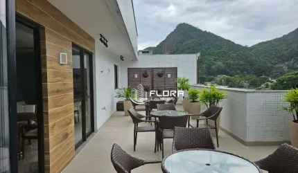 Apartamento com 3 dormitórios à venda, 110 m² por R$ 890.000 - Itacoatiara - Niterói/RJ