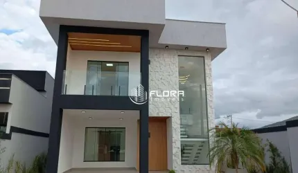 Casa no Condomínio Dom Village, com 3 quartos, sendo 1 suíte, Piscina, Área Gourmet, com 160 m², à venda por R$ 795.000 ,00 - Maricá/RJ
