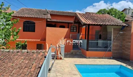 Casa no Centro de Maricá, com Piscina e Área Gourmet, à venda por R$ 450.000,00, Maricá - RJ