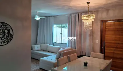 Casa Linear a 10 minutos da Praia de Itaipuaçu – Com Edícula, Piscina e Área Gourmet, à venda por R$ 700.000 Maricá - Rj