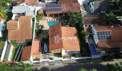 Casa na Lagoa de Jacaroá, com 250 m², 4 quartos sendo 2 suítes, piscina e área gourmet, placa solar, Maricá - RJ