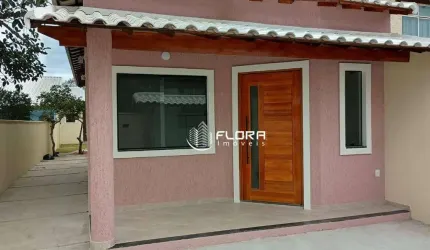 Casa com 2 Quartos sendo 1 suíte, à venda, 102 m² por R$ 535.000,00 - Jardim Atlântico Leste (Itaipuaçu) - Maricá/RJ
