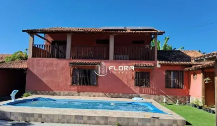 Casa com 4 quartos, Piscina, área gourmet, Sistema de Captação de Energia, à venda por R$ 570.000,00, S J imbassaí - Maricá - RJ