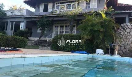 Casa com 5 quartos, sendo 4 suítes, com 285 m², à venda por R$ 1.490.000 - Condado de Maricá - Maricá/RJ