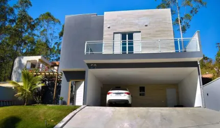 Casa em Condomínio para Venda em Cajamar, Serra dos Lagos (Jordanésia), 4 dormitórios, 3 suítes, 5 banheiros, 6 vagas